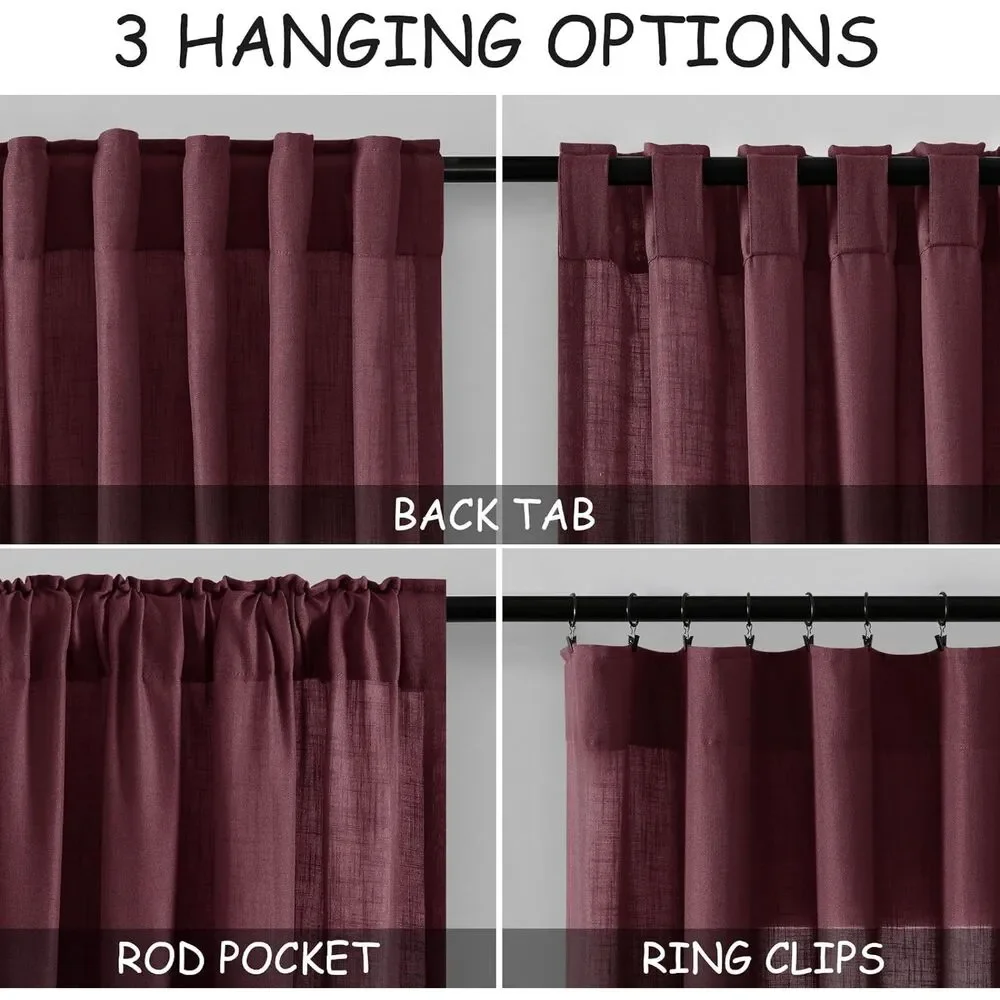 Set of 2 Curtain Panels, 52